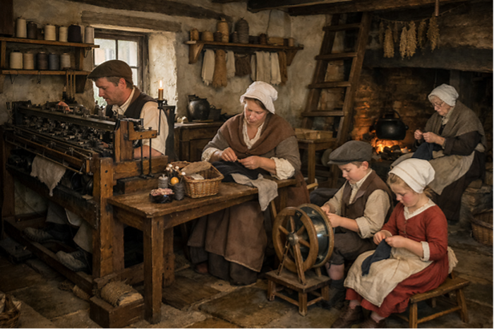 Framework knitters